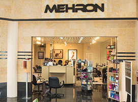 Mehron Salon interior view