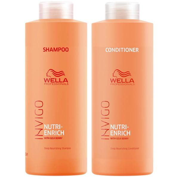 Wella hair shampoo and conditioner